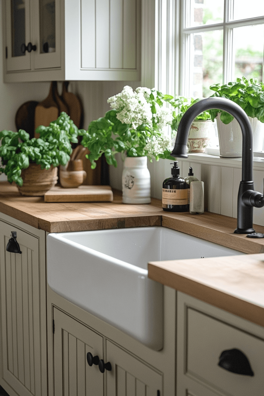 farmhouse kitchen cabinets