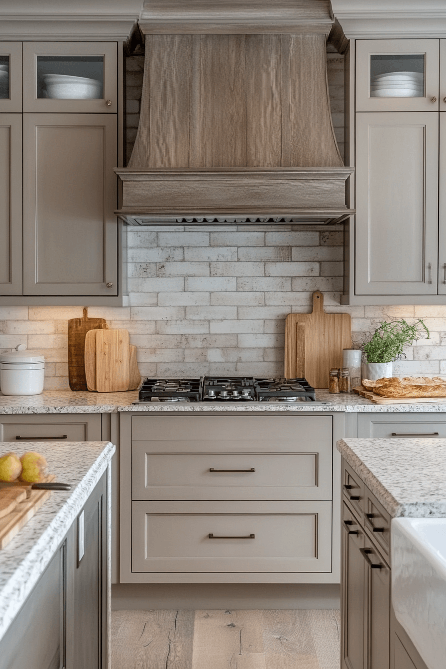 light taupe kitchen cabinets