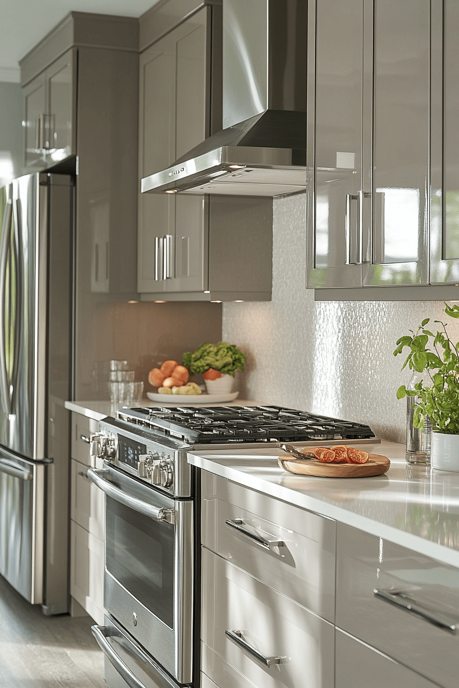 light taupe kitchen cabinets