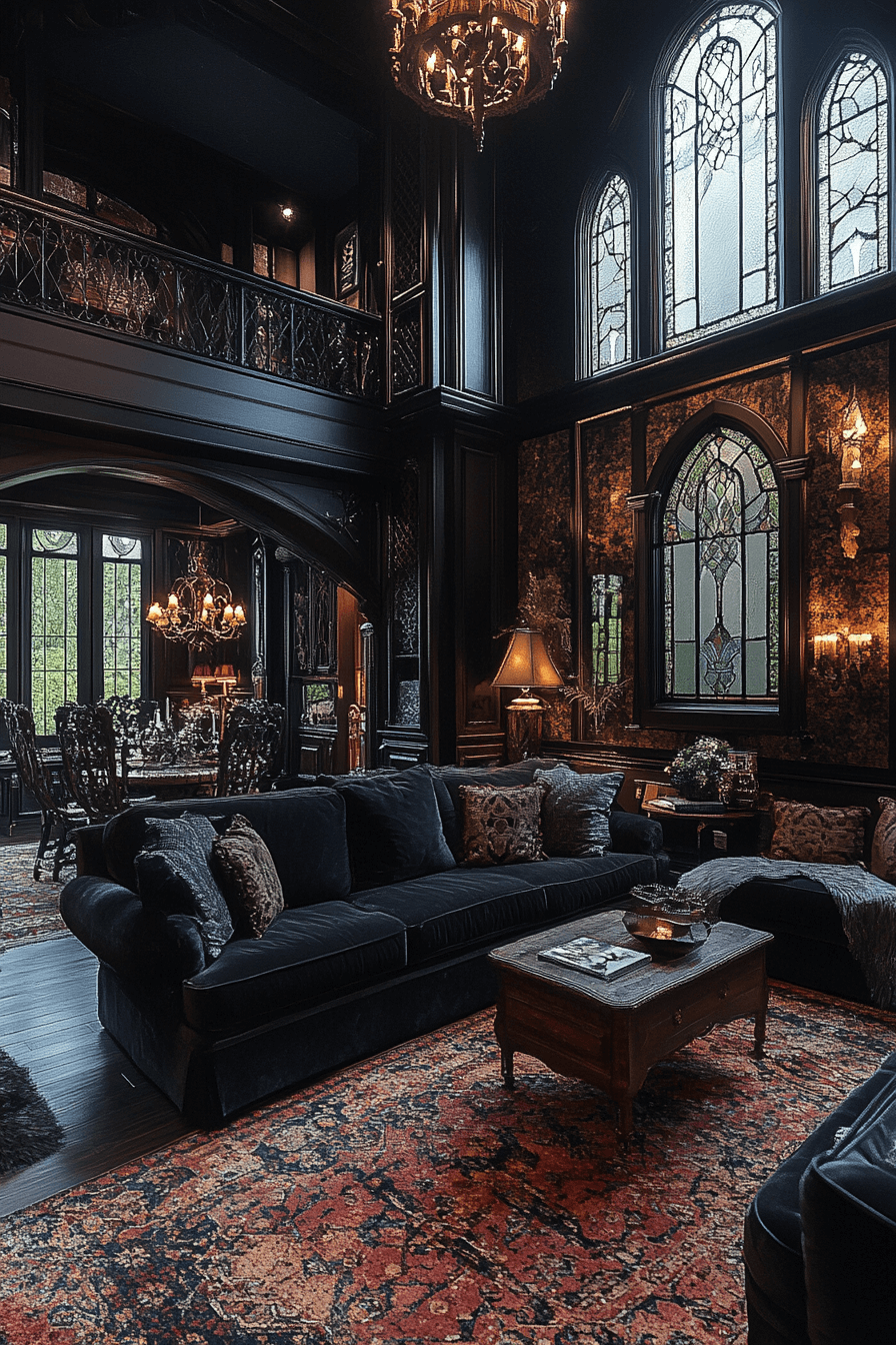 29 Whimsigoth Living Room Transformations for Eclectic Elegance whimsigoth living room