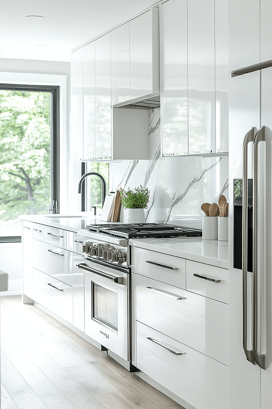small white kitchen