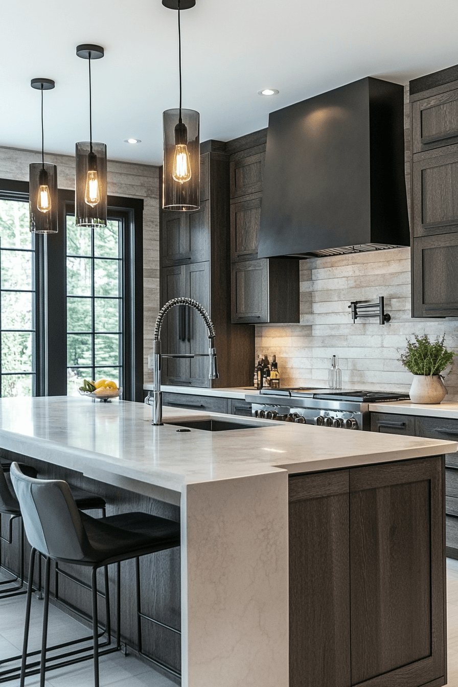 white oak kitchen cabinets
