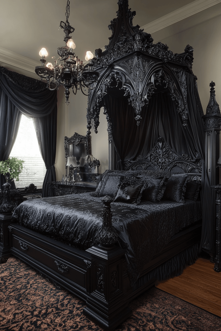 29 Whimsigoth Bedroom Details That Make Every Corner Magical whimsigoth bedroom