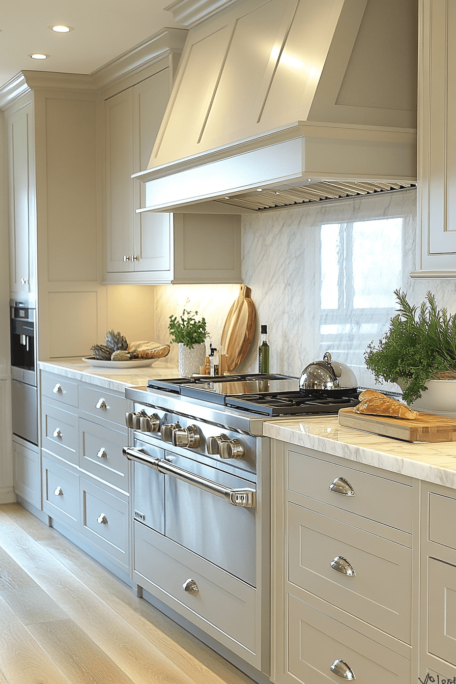 light taupe kitchen cabinets