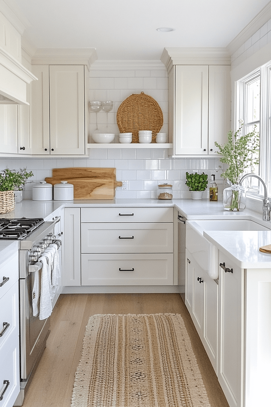 small white kitchen