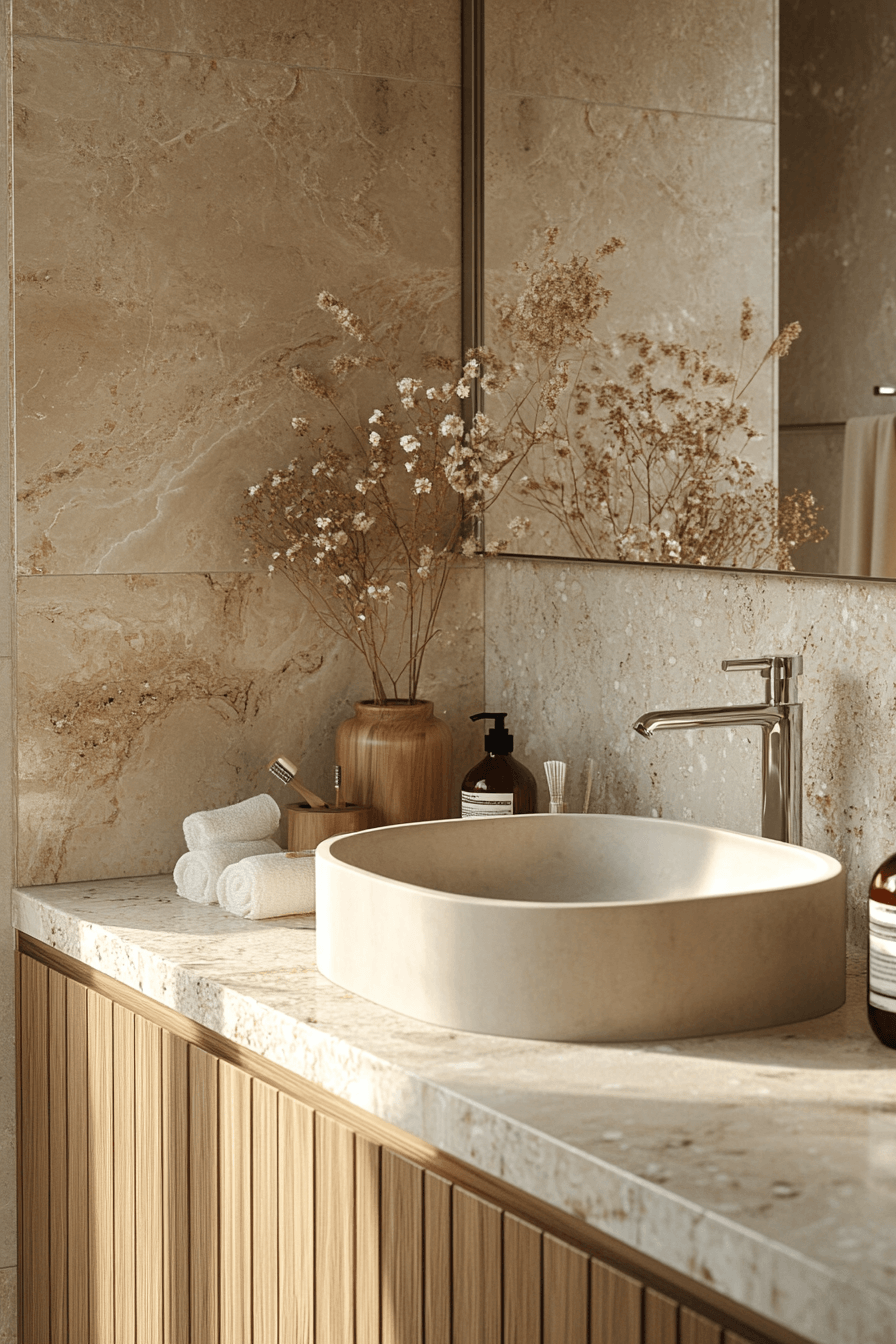 29 Japandi Bathroom Trends That Bring Harmony Home japandi bathroom