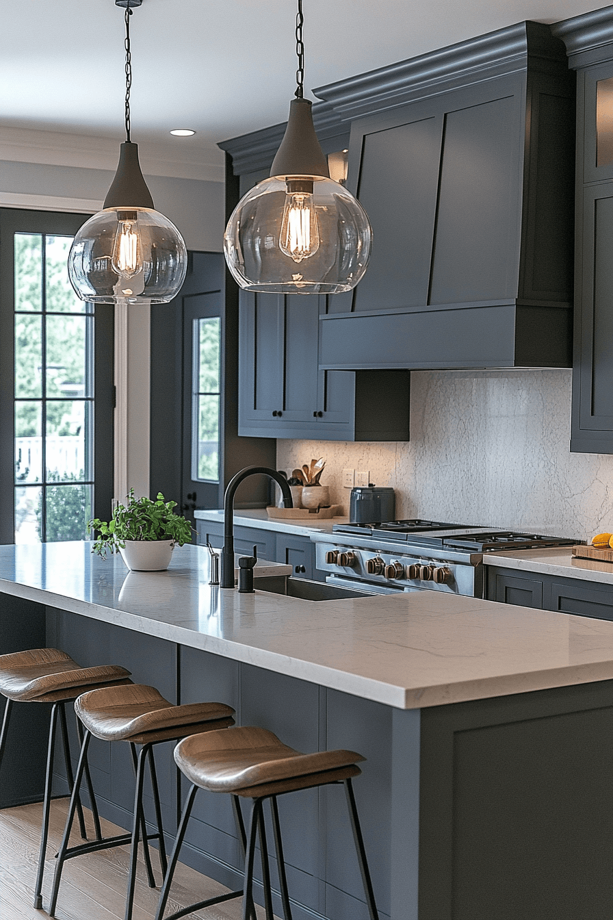 grey kitchen