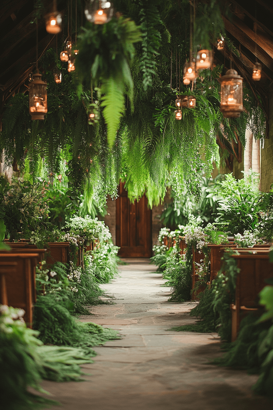 whimsical garden wedding