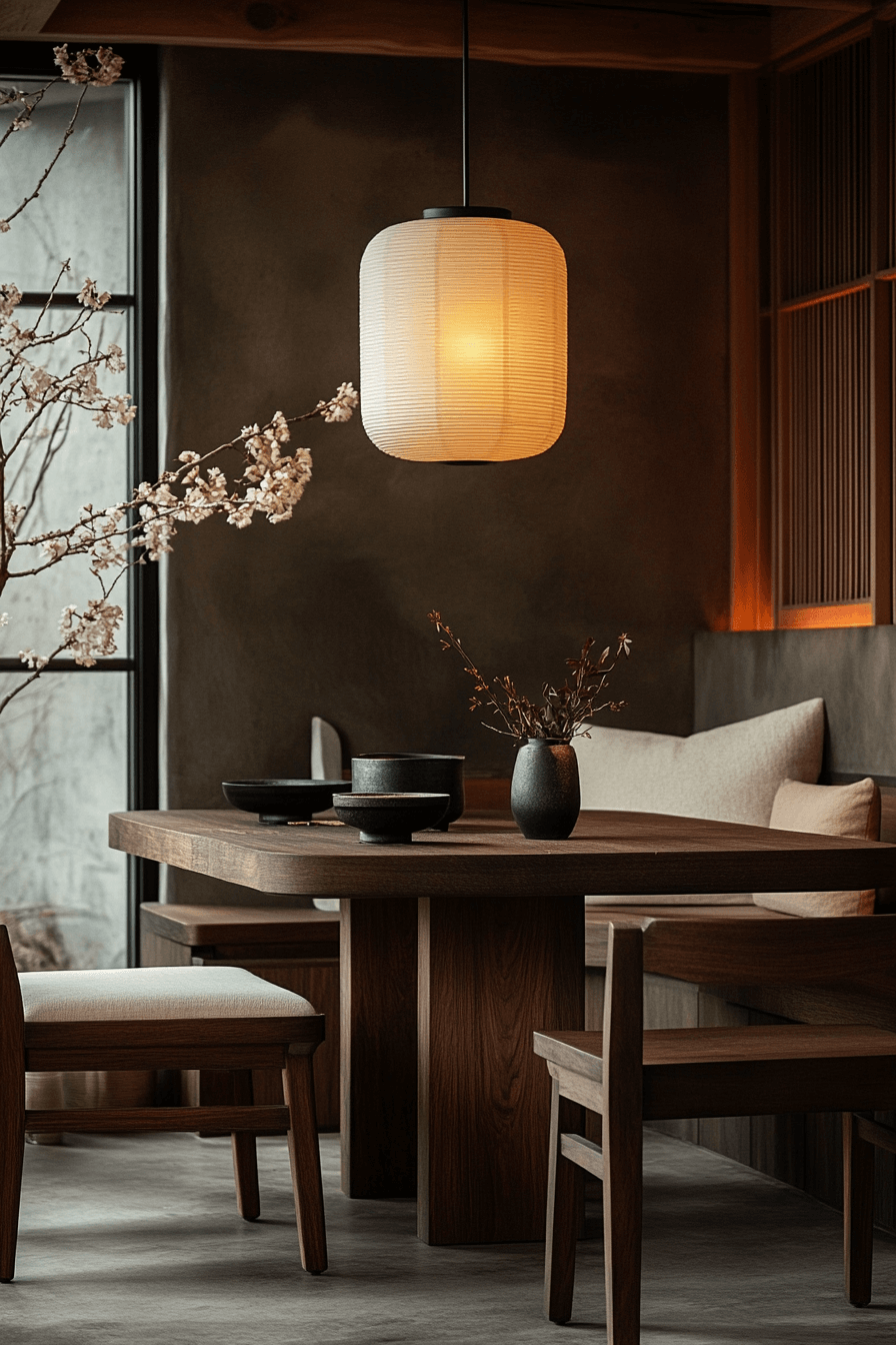japandi dining room