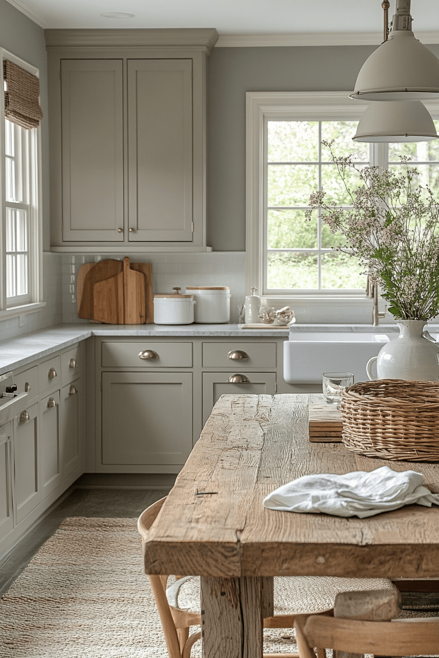 farmhouse kitchen cabinets