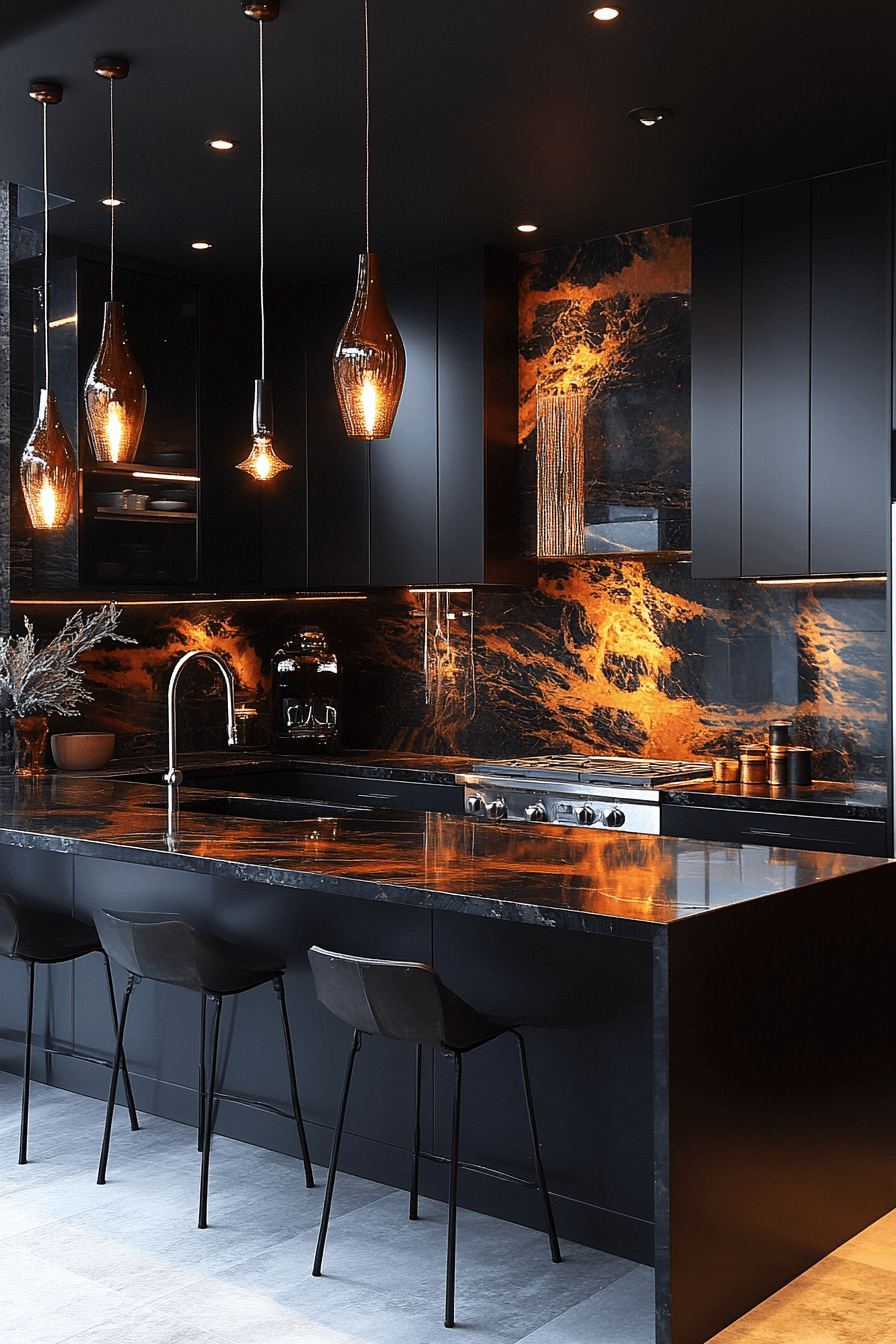 29 Whimsigoth Kitchen Makeovers for a Mystical Culinary Vibe whimsigoth kitchen