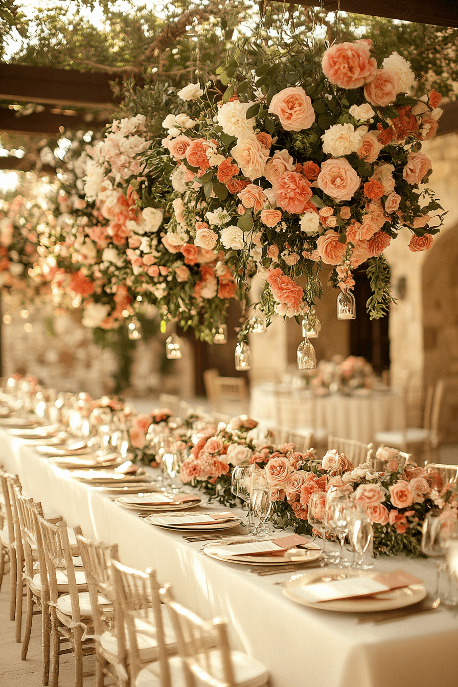 whimsical garden wedding