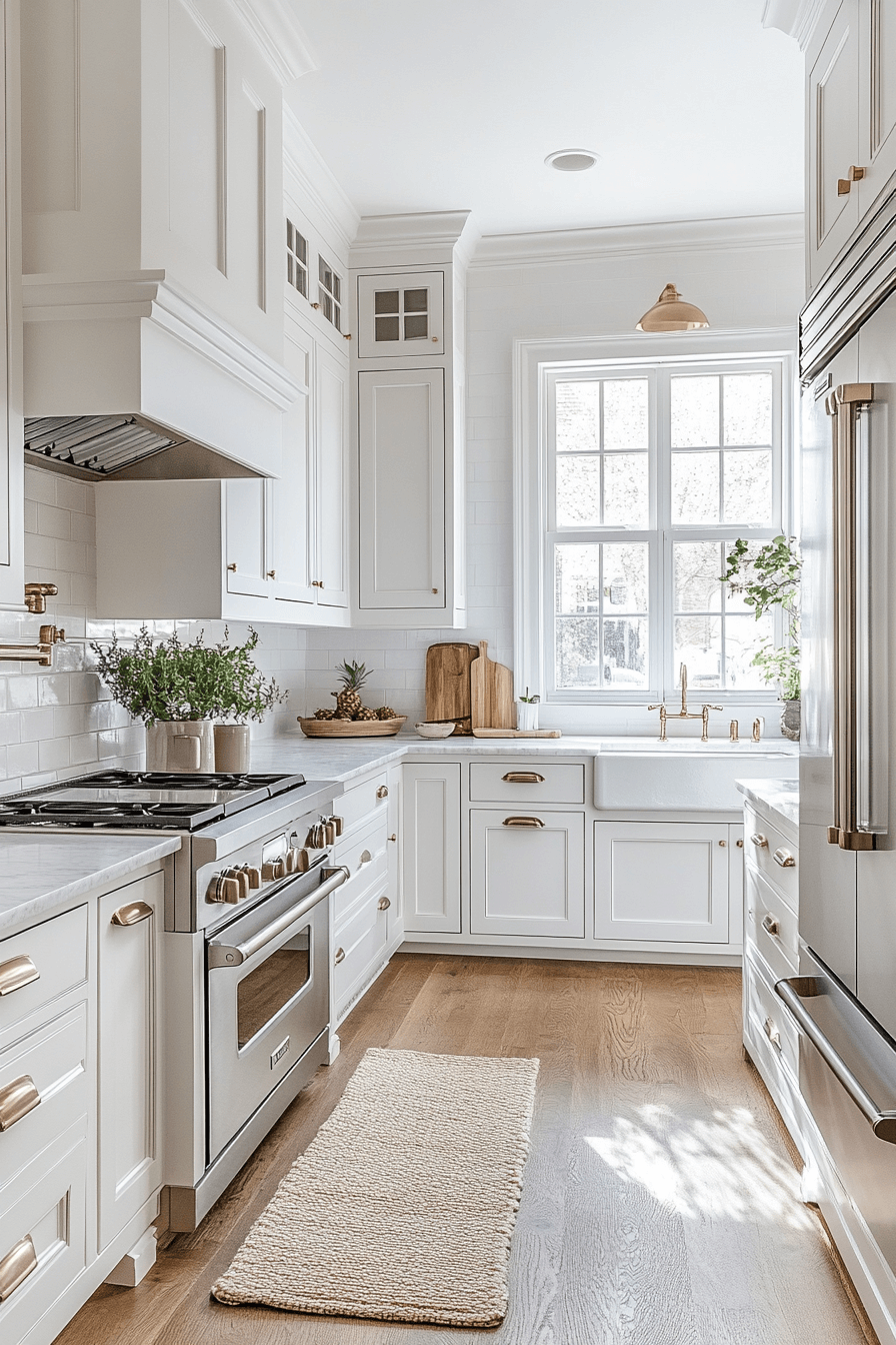small white kitchen