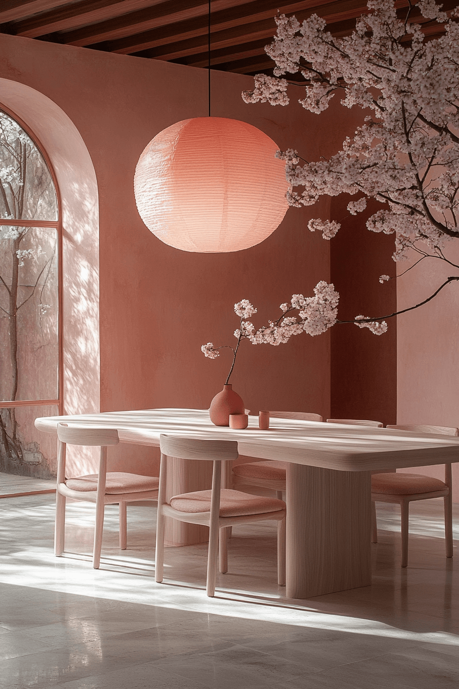 japandi dining room