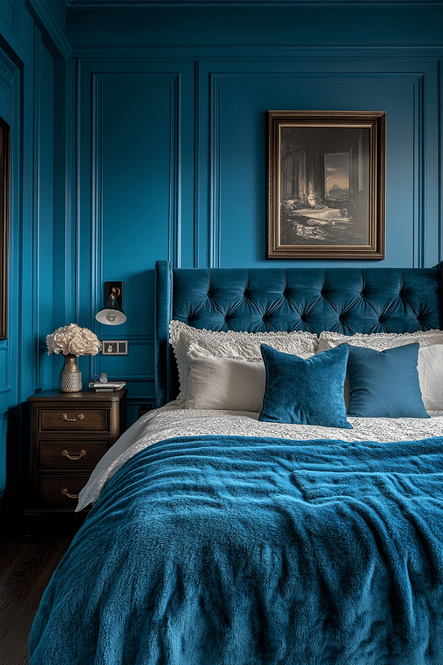 dark victorian bedroom