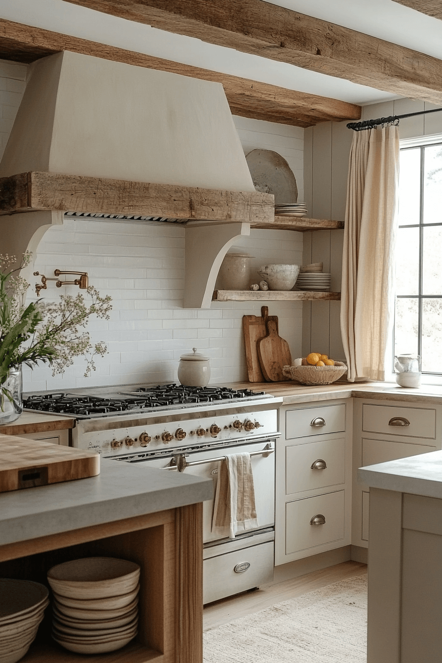cottage core kitchen