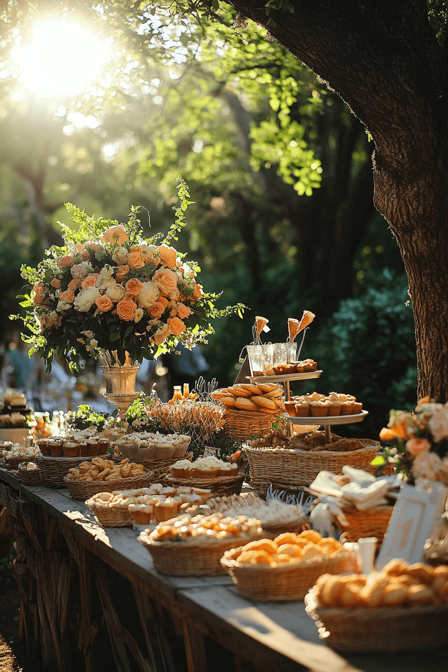 whimsical garden wedding