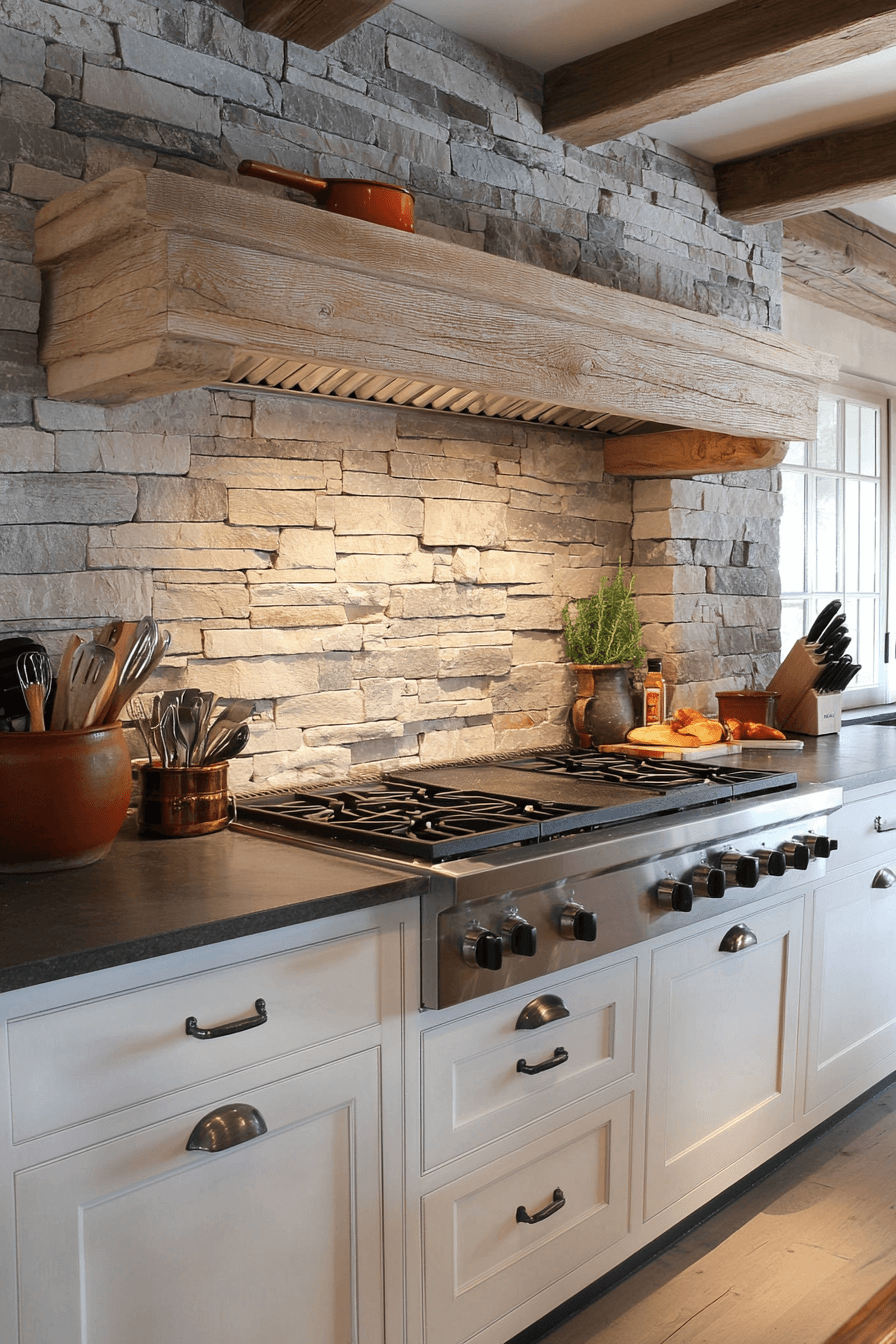 kitchen backsplash with white cabinets