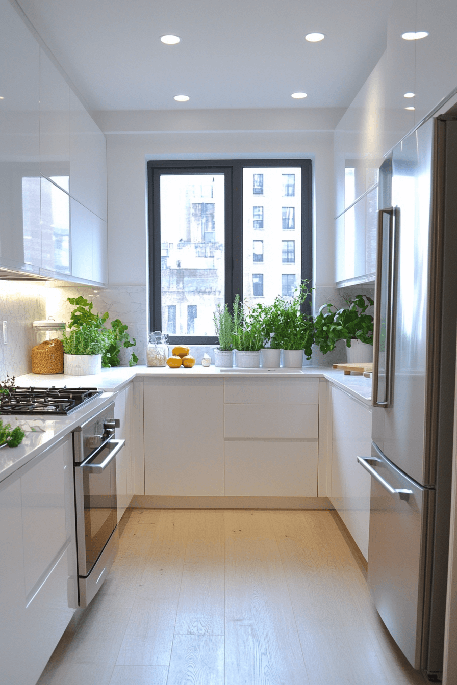 small white kitchen