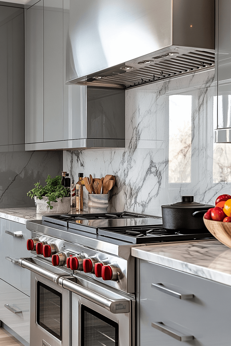 grey kitchen