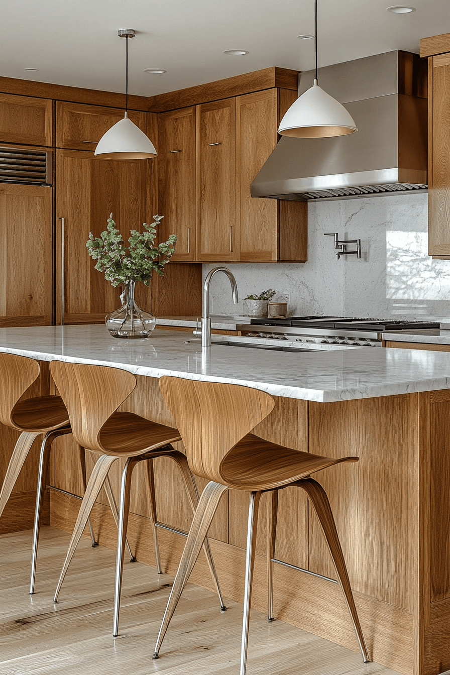 light wood kitchen cabinets