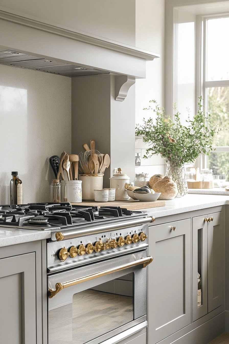 grey kitchen