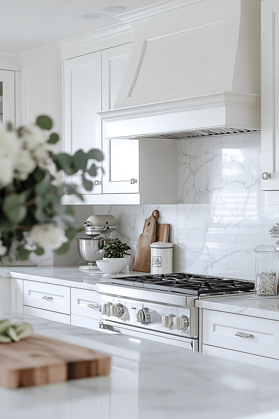 small white kitchen