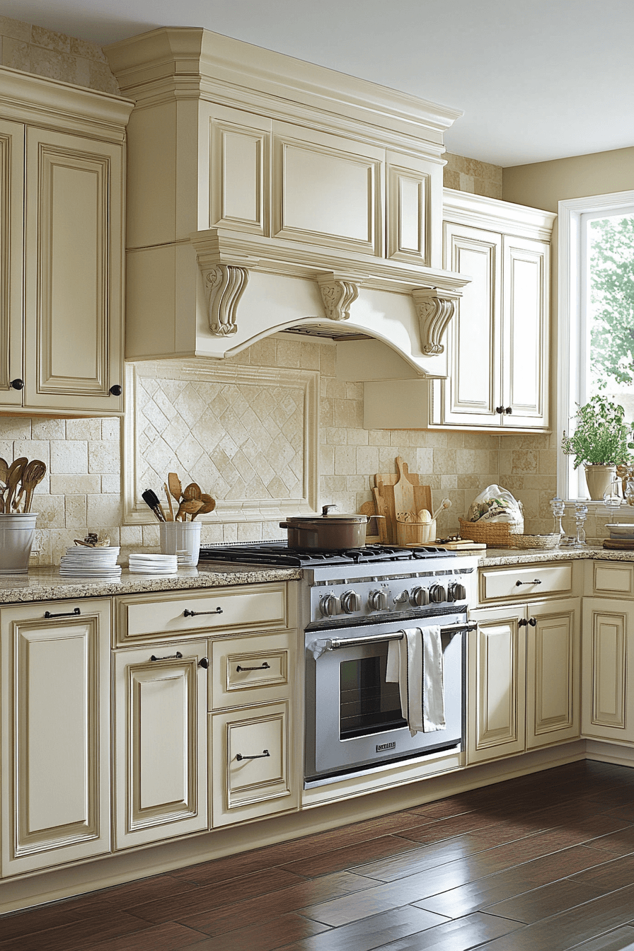 kitchen backsplash with white cabinets