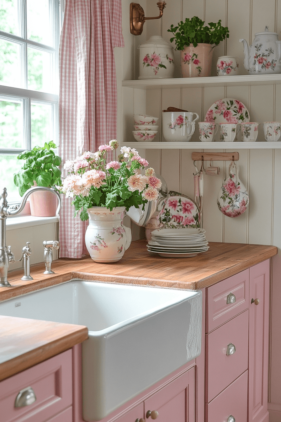 cottage core kitchen
