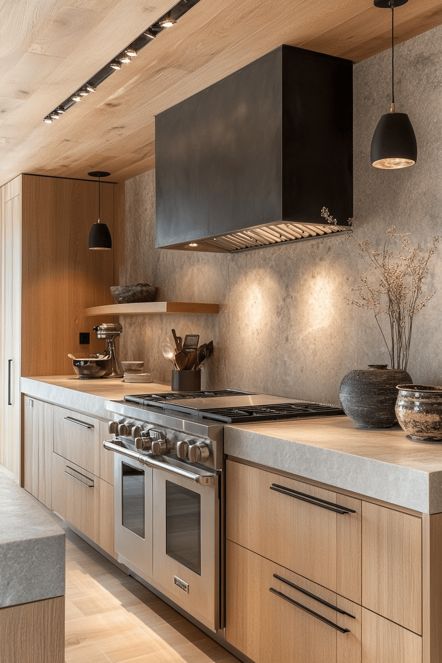 light wood kitchen cabinets