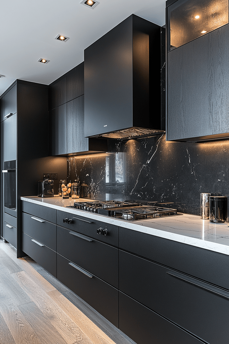 black and white kitchen ideas