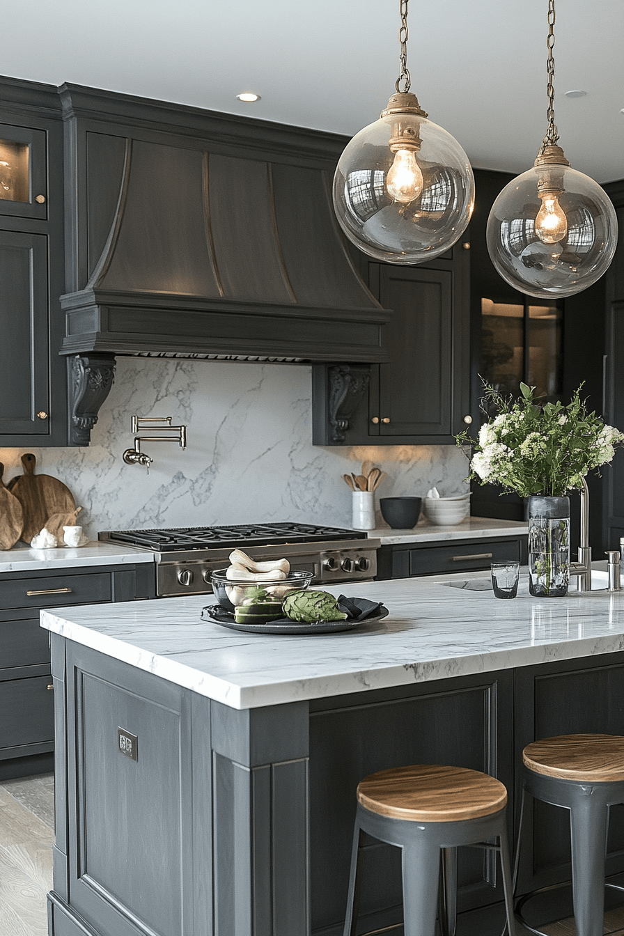 grey kitchen