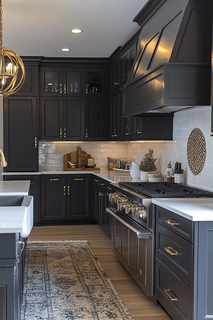 grey kitchen