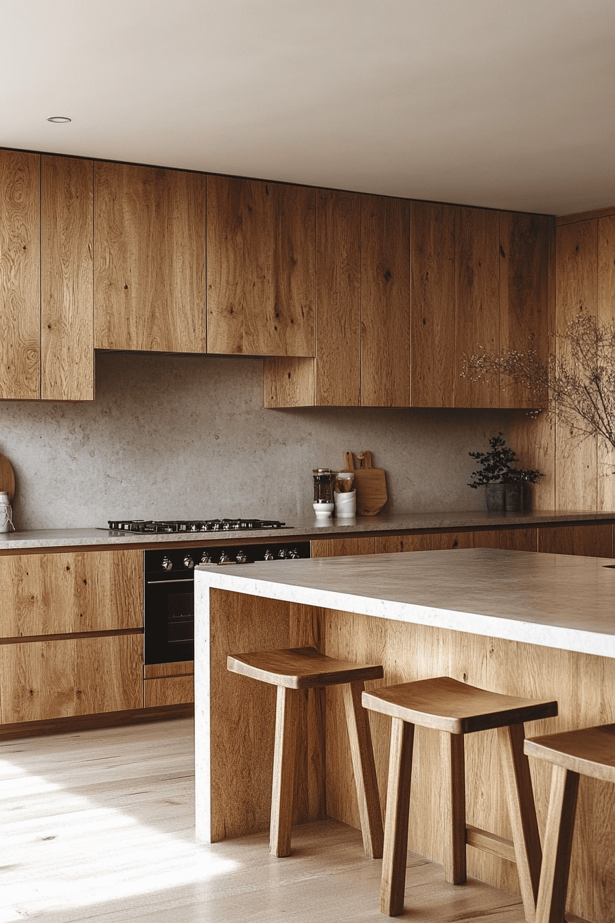 light wood kitchen cabinets