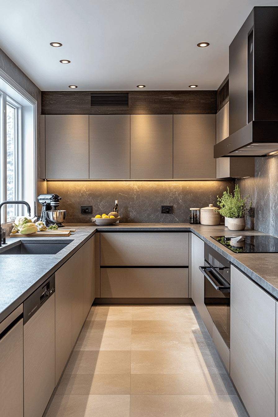 light taupe kitchen cabinets