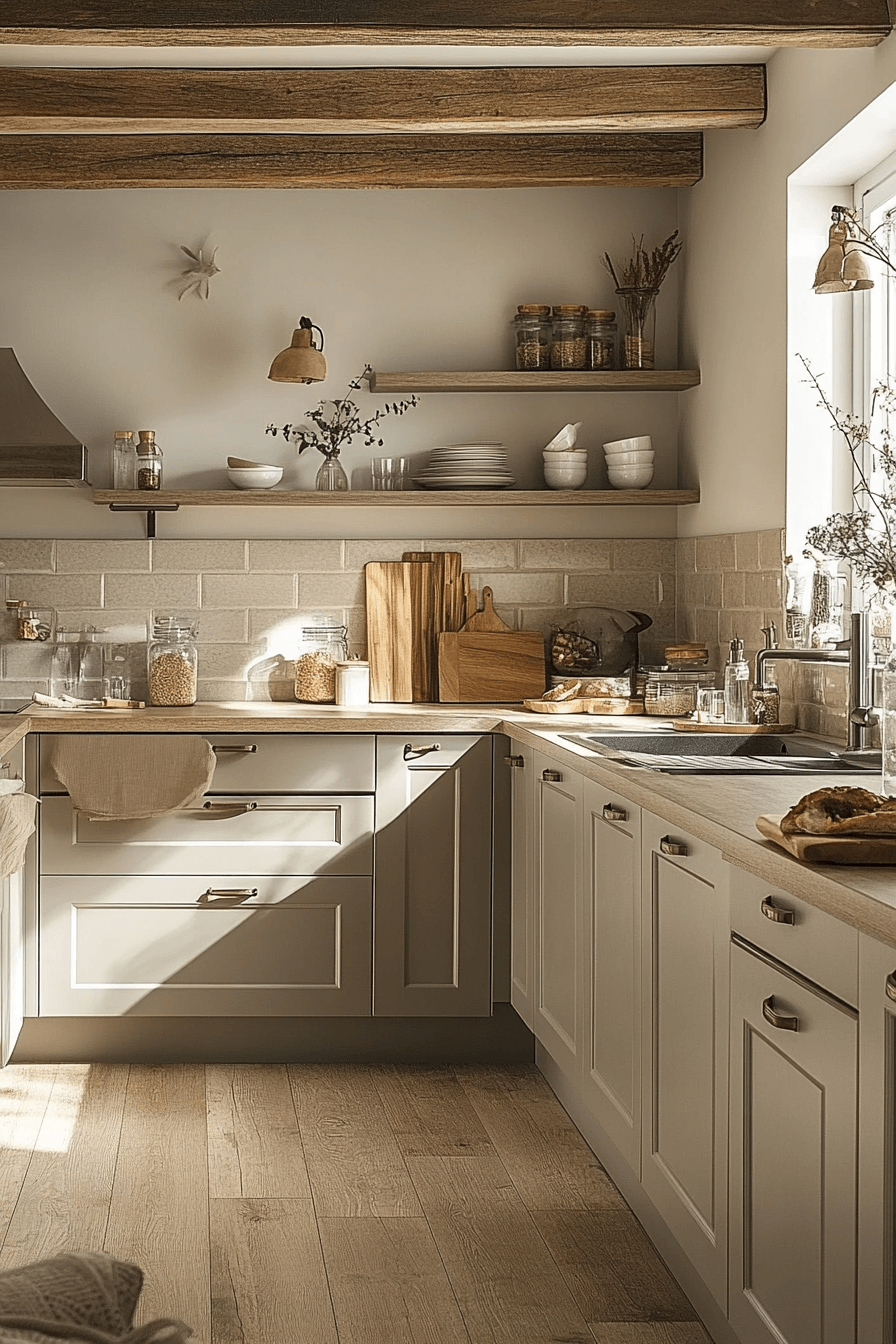 light taupe kitchen cabinets