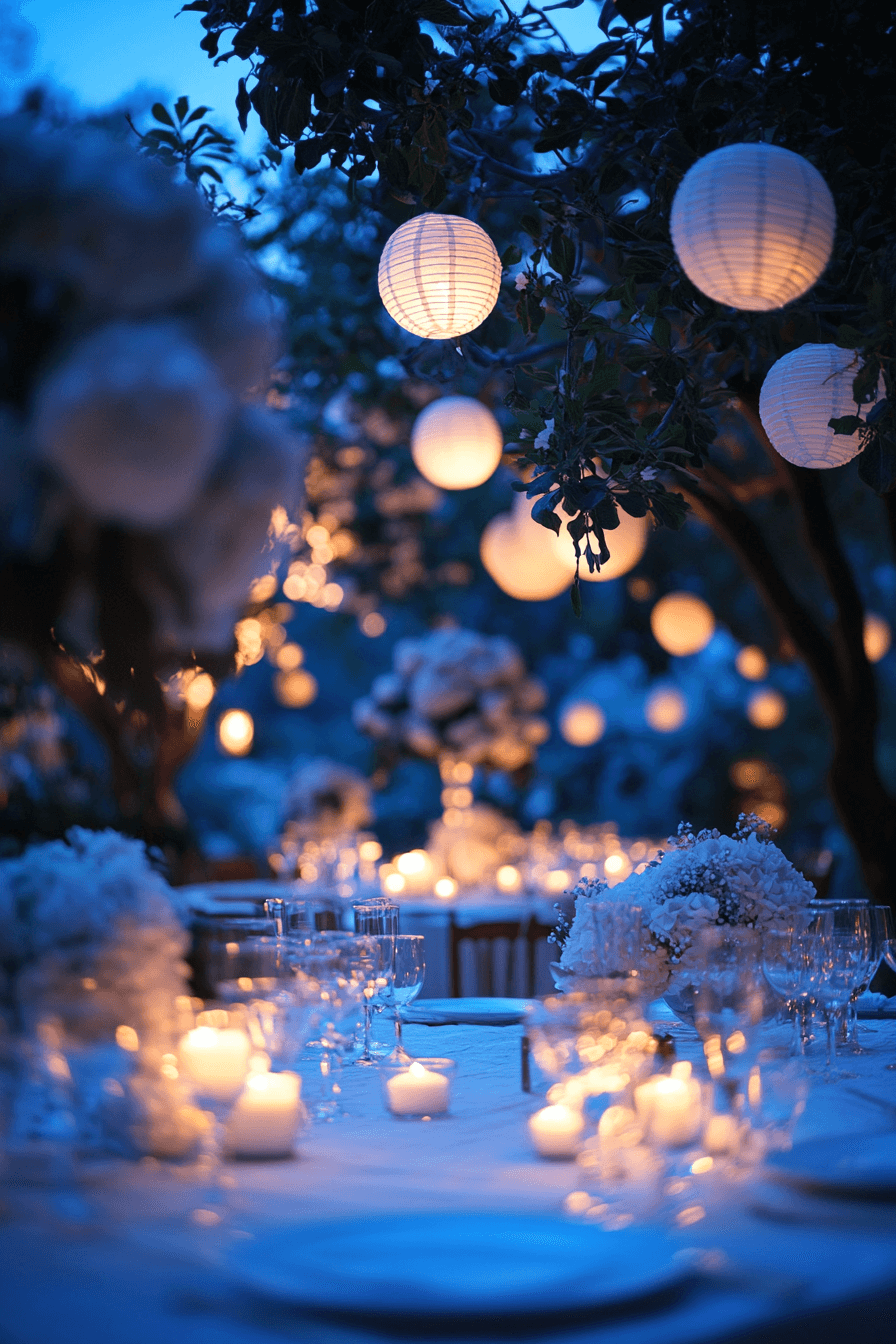 whimsical garden wedding