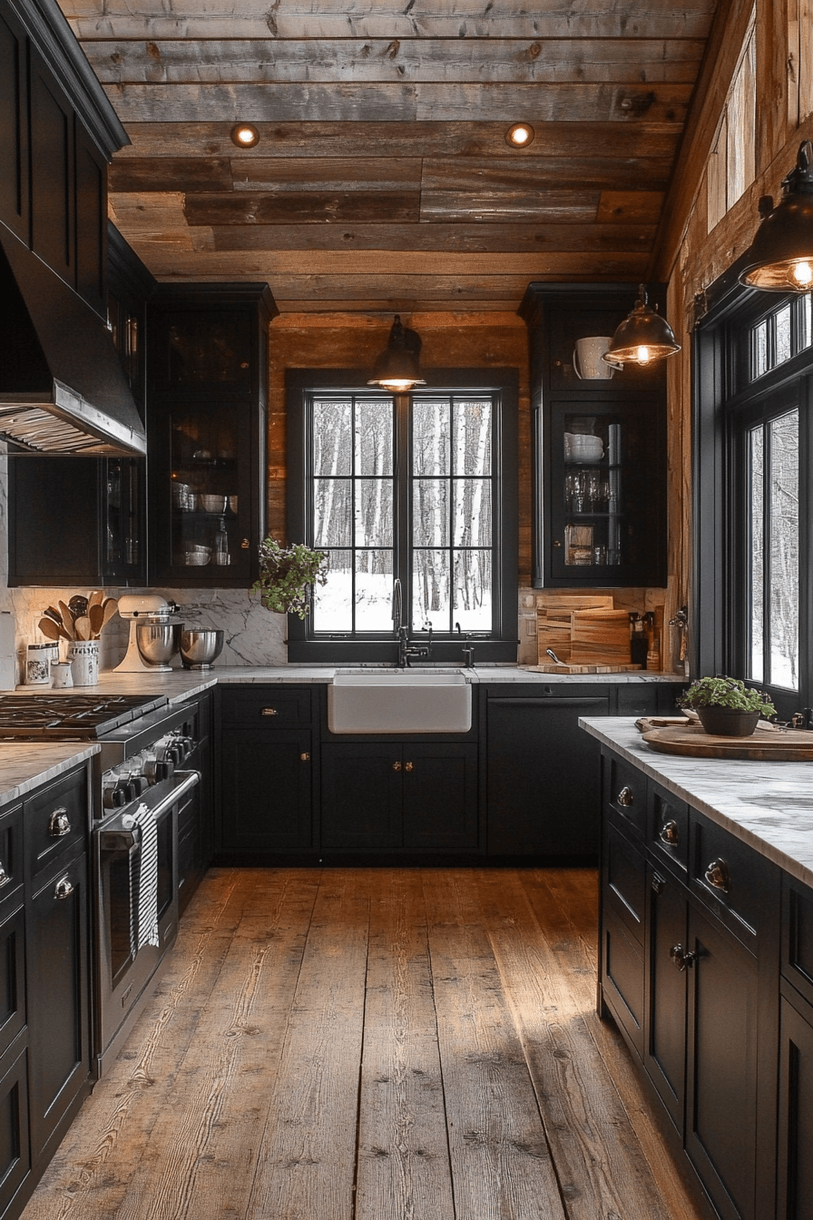 farmhouse kitchen cabinets
