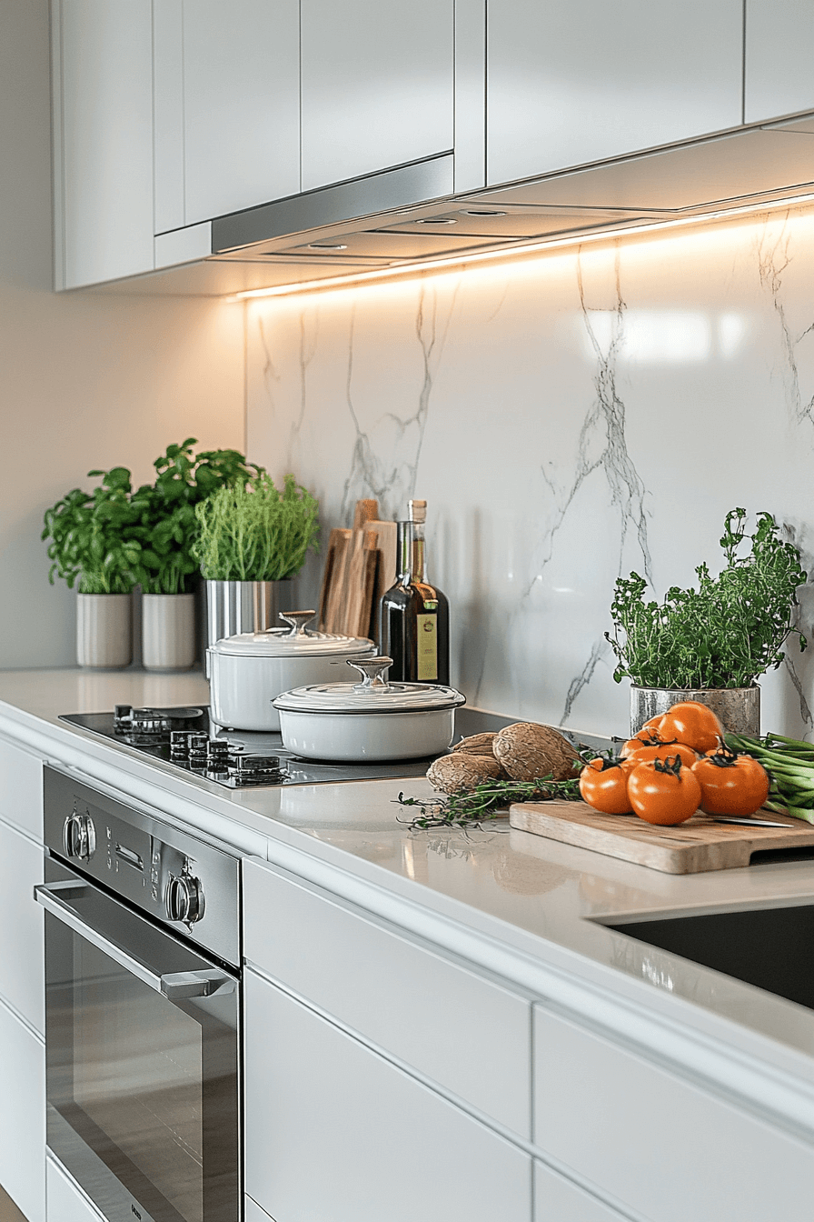 small white kitchen
