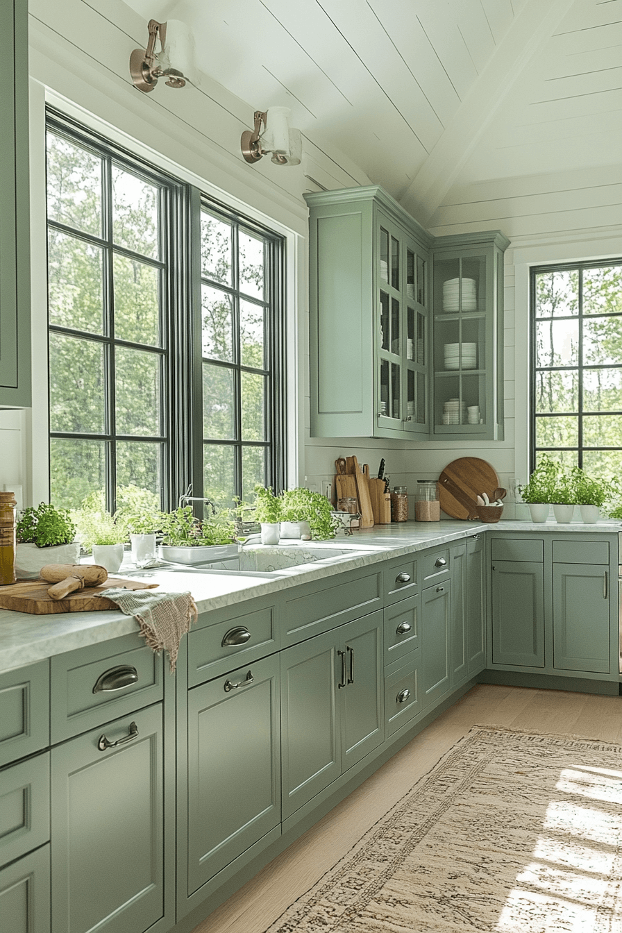 cottage core kitchen