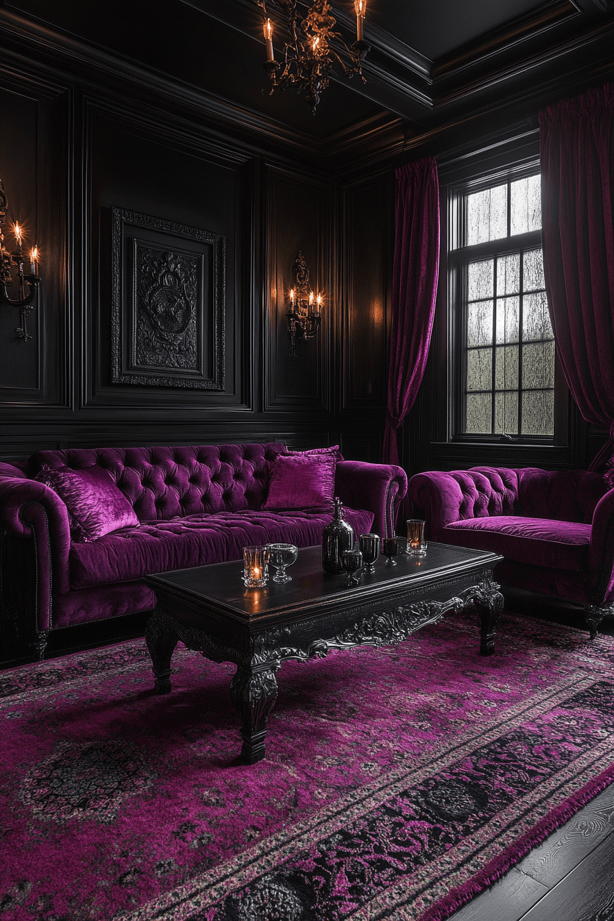 victorian gothic decor