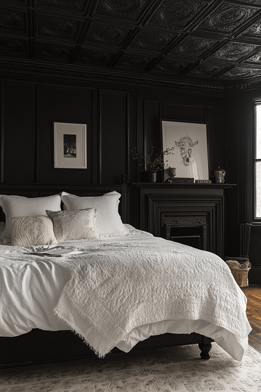 dark victorian bedroom