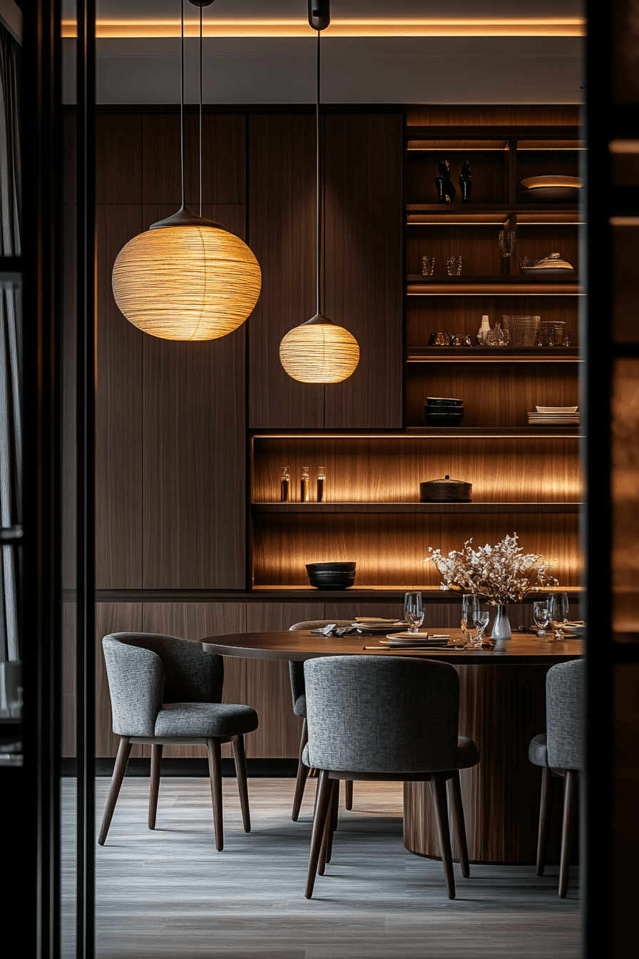 japandi dining room