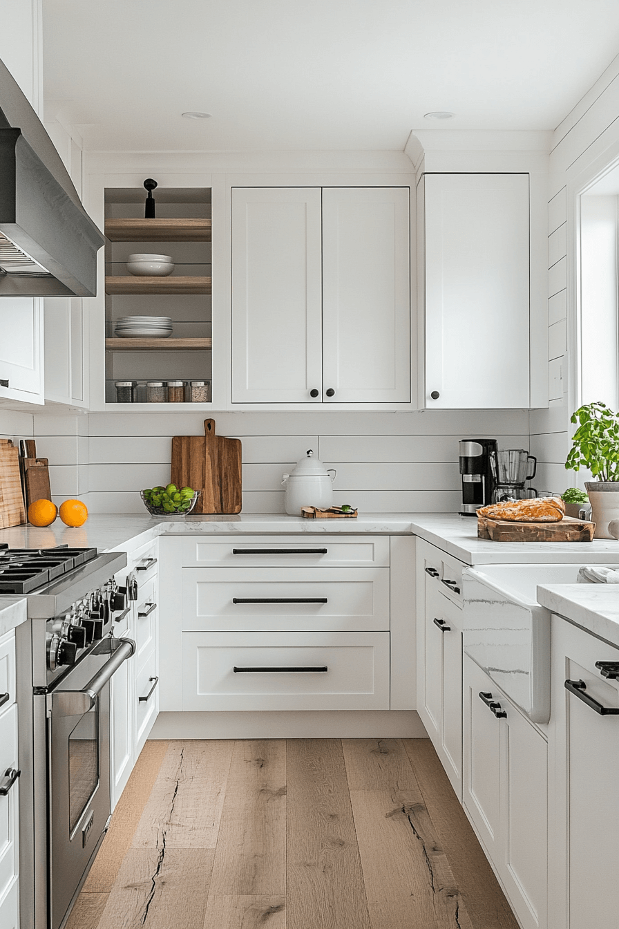 small white kitchen