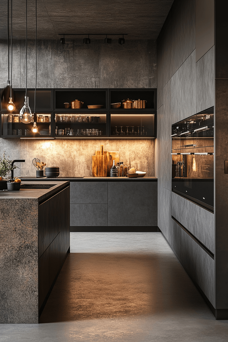 grey kitchen