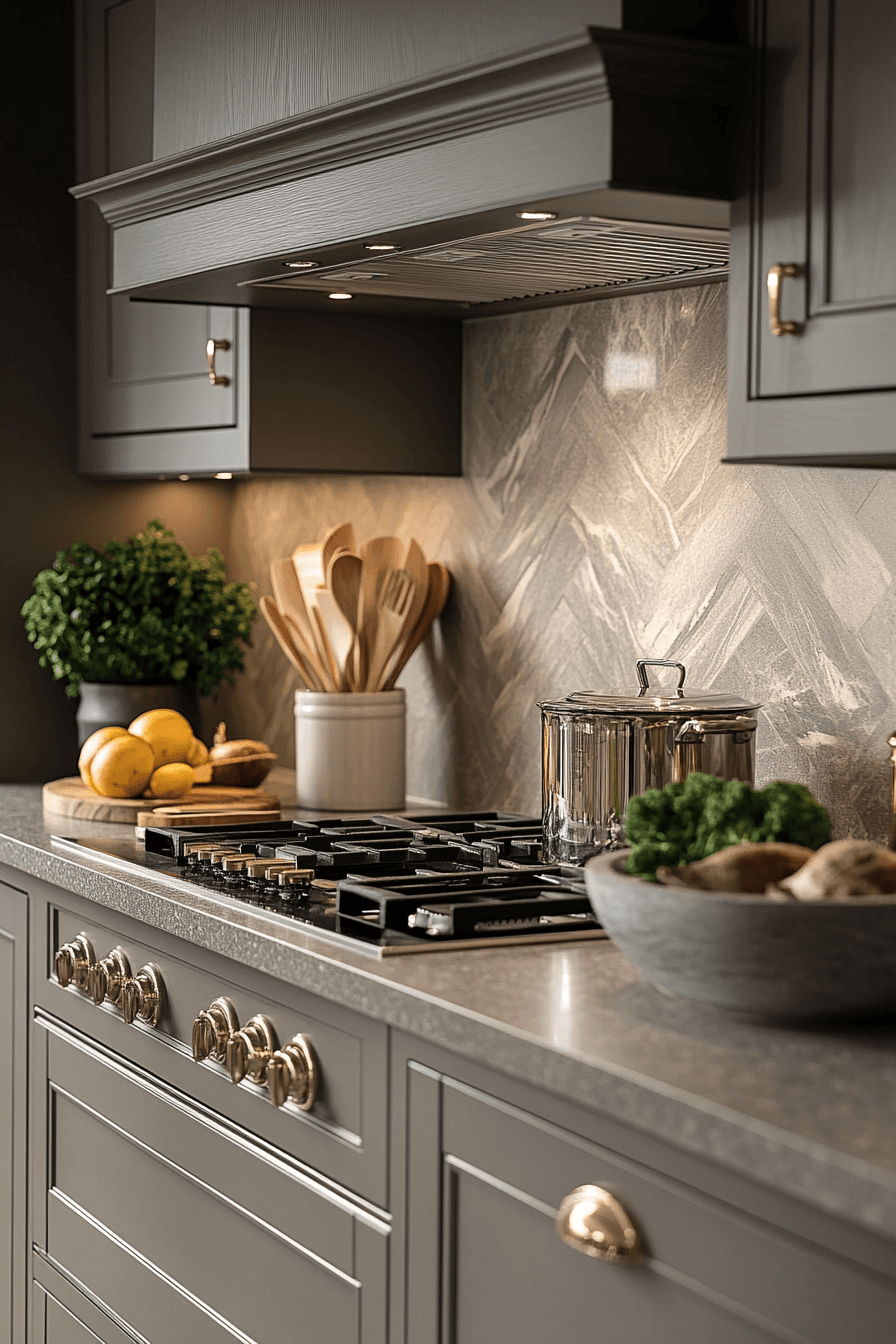 grey kitchen