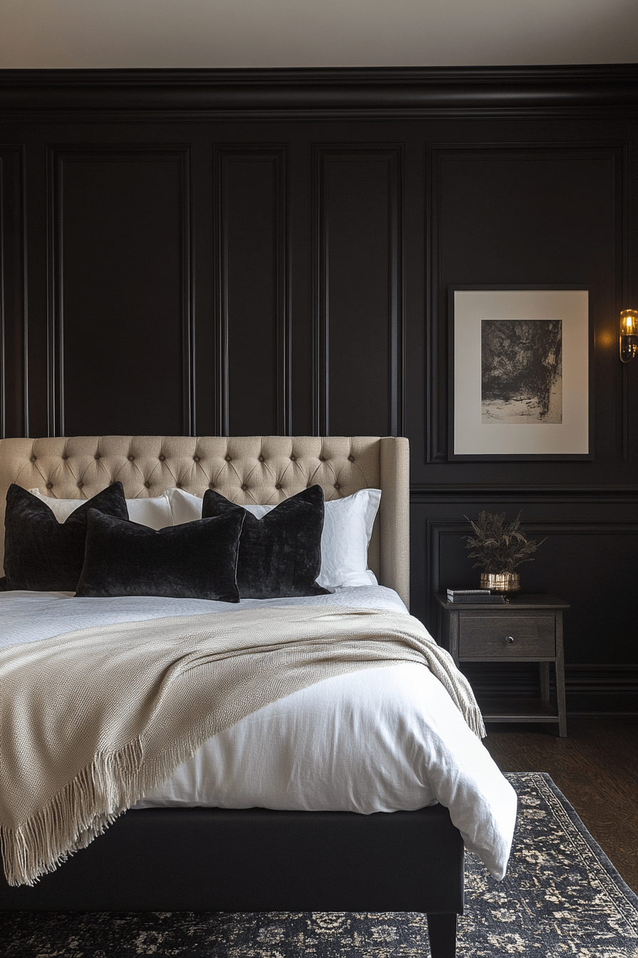 dark victorian bedroom
