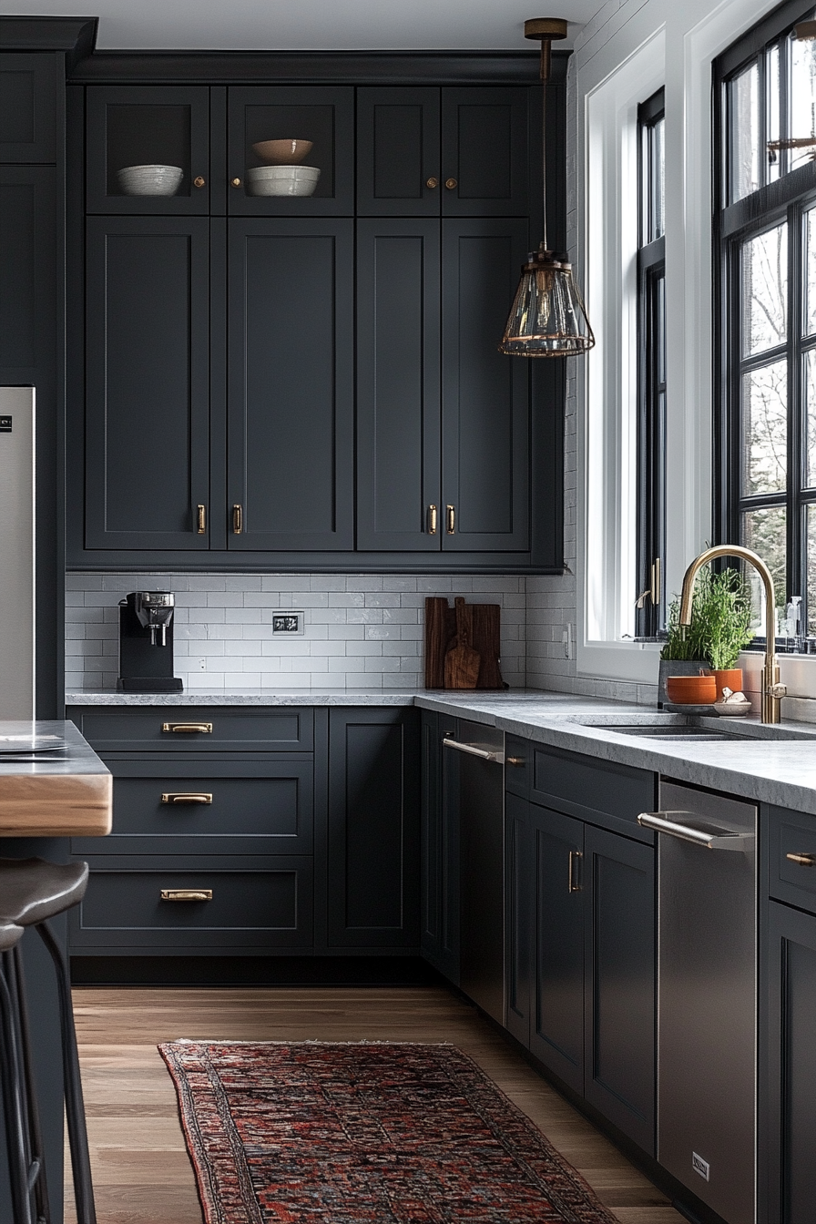 grey kitchen