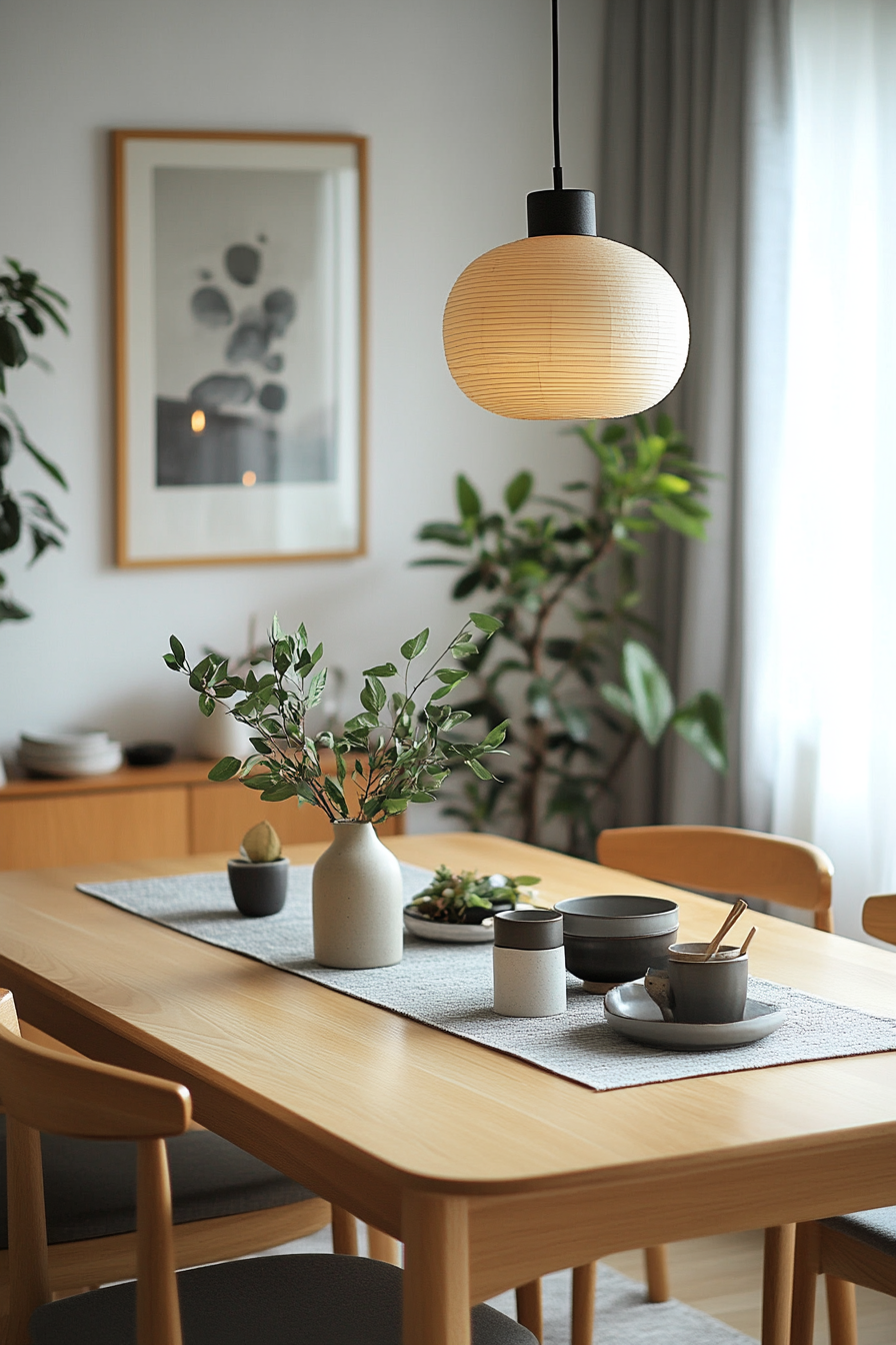 japandi dining room