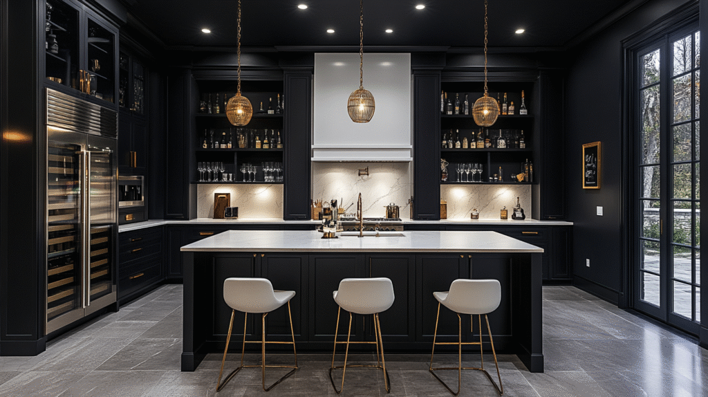 black and white kitchen ideas